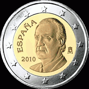 2 Euro UNC Spanje